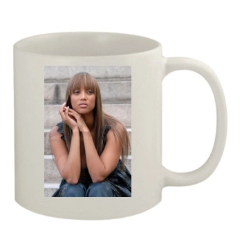 Tyra Banks 11oz White Mug