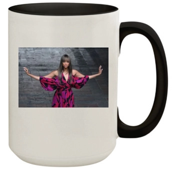 Tyra Banks 15oz Colored Inner & Handle Mug