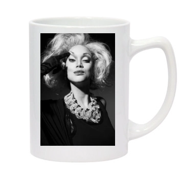 Tyra Banks 14oz White Statesman Mug