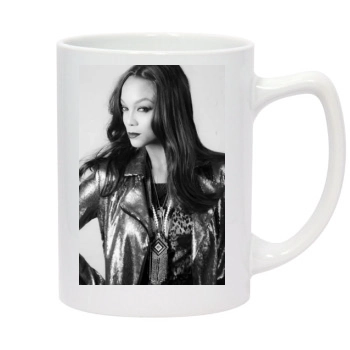 Tyra Banks 14oz White Statesman Mug