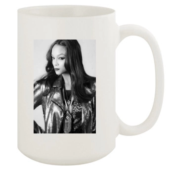 Tyra Banks 15oz White Mug