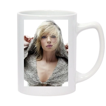 Jaime Pressly 14oz White Statesman Mug