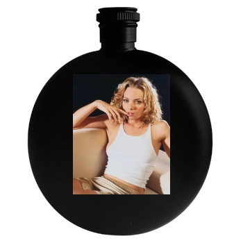 Jaime Pressly Round Flask