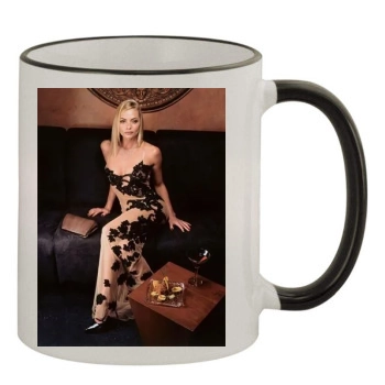 Jaime Pressly 11oz Colored Rim & Handle Mug