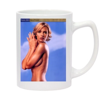 Jaime Pressly 14oz White Statesman Mug