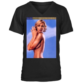 Jaime Pressly Men's V-Neck T-Shirt