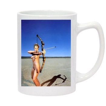 Jaime Pressly 14oz White Statesman Mug