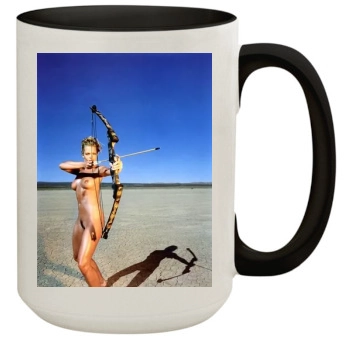 Jaime Pressly 15oz Colored Inner & Handle Mug