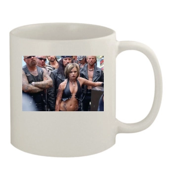 Jaime Pressly 11oz White Mug