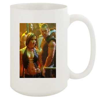 Jaime Pressly 15oz White Mug