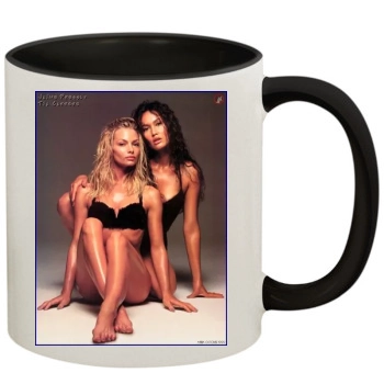 Jaime Pressly 11oz Colored Inner & Handle Mug