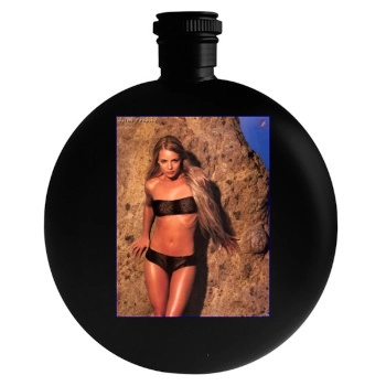 Jaime Pressly Round Flask