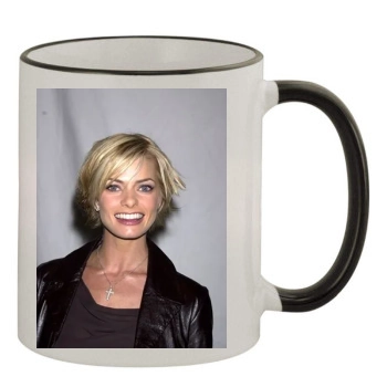 Jaime Pressly 11oz Colored Rim & Handle Mug