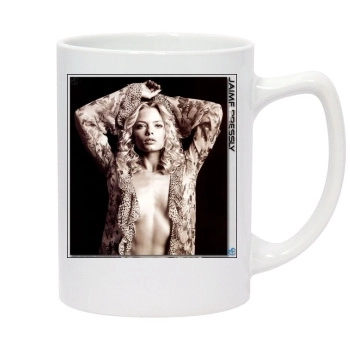 Jaime Pressly 14oz White Statesman Mug