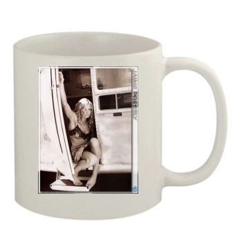 Jaime Pressly 11oz White Mug