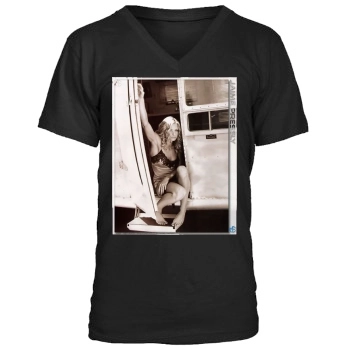 Jaime Pressly Men's V-Neck T-Shirt