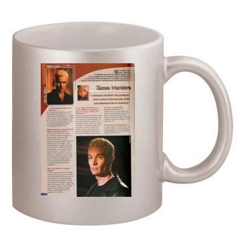 James Marsters 11oz Metallic Silver Mug