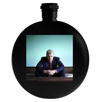 James Marsters Round Flask