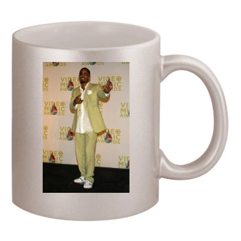 Jamie Foxx 11oz Metallic Silver Mug