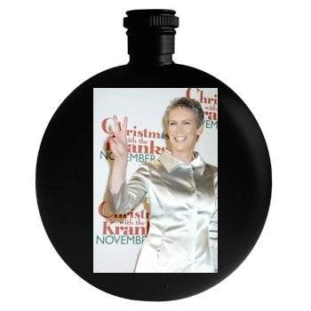 Jamie Lee Curtis Round Flask