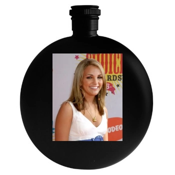 Jamie Lynn Spears Round Flask