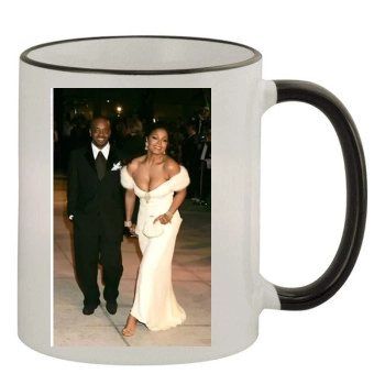 Janet Jackson 11oz Colored Rim & Handle Mug