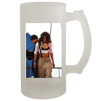 Janet Jackson 16oz Frosted Beer Stein