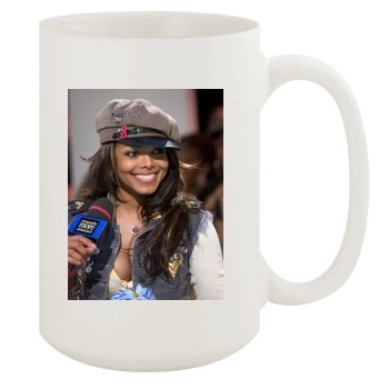 Janet Jackson 15oz White Mug