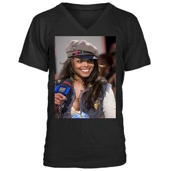 Janet Jackson Men's V-Neck T-Shirt