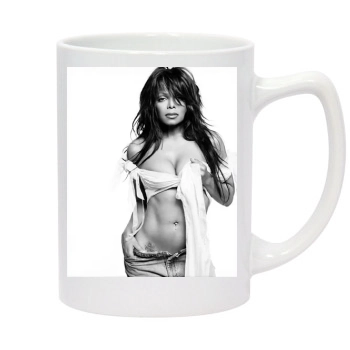 Janet Jackson 14oz White Statesman Mug