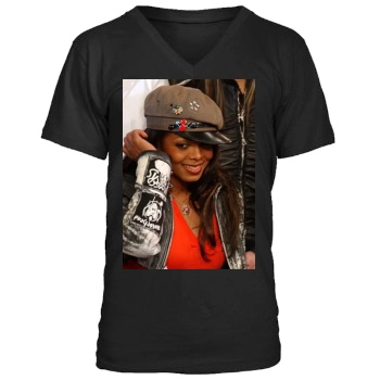 Janet Jackson Men's V-Neck T-Shirt