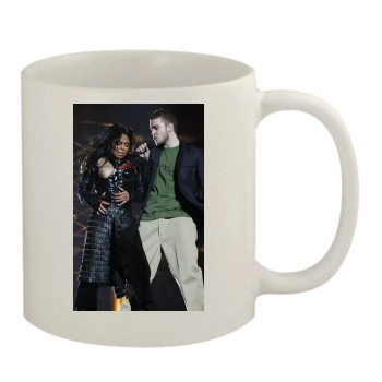 Janet Jackson 11oz White Mug