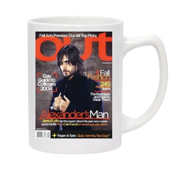 Jared Leto 14oz White Statesman Mug