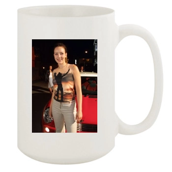 Jasmin Wagner 15oz White Mug