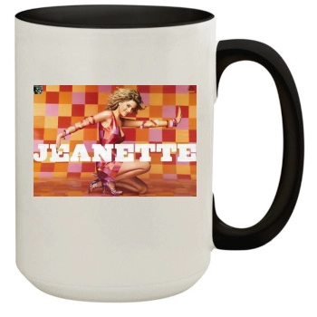 Jeanette Biedermann 15oz Colored Inner & Handle Mug