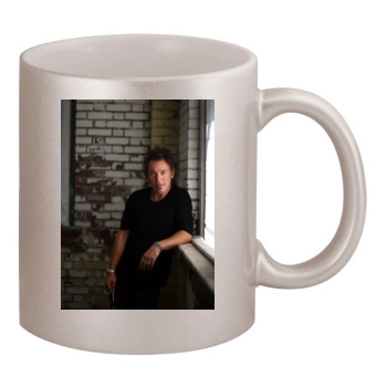 Bruce Springsteen 11oz Metallic Silver Mug