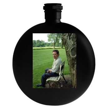 Bruce Springsteen Round Flask