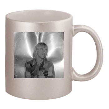 Iggy Pop 11oz Metallic Silver Mug