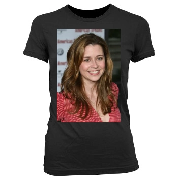 Jenna Fischer Women's Junior Cut Crewneck T-Shirt