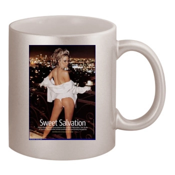 Jenna Jameson 11oz Metallic Silver Mug