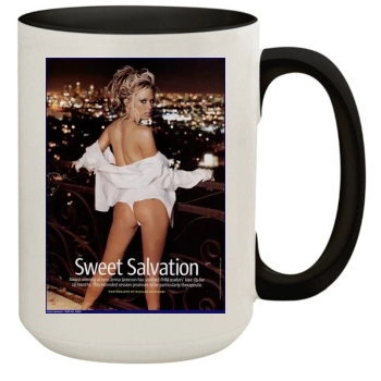 Jenna Jameson 15oz Colored Inner & Handle Mug