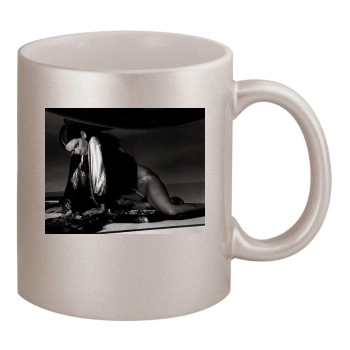 Jenna Jameson 11oz Metallic Silver Mug