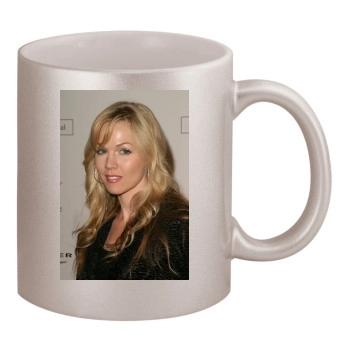 Jennie Garth 11oz Metallic Silver Mug