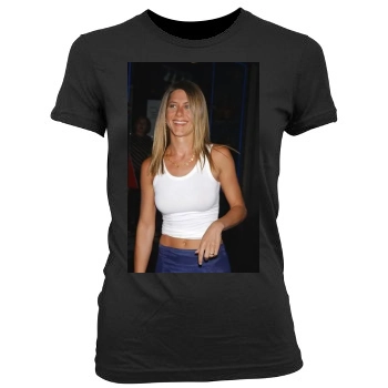 Jennifer Aniston Women's Junior Cut Crewneck T-Shirt