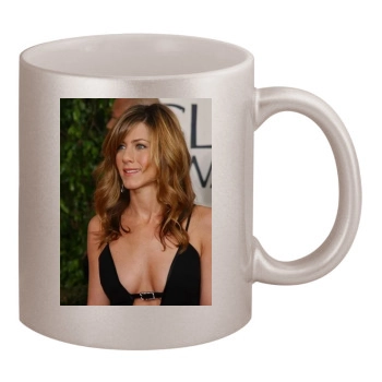 Jennifer Aniston 11oz Metallic Silver Mug