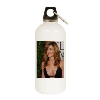 Jennifer Aniston White Water Bottle With Carabiner