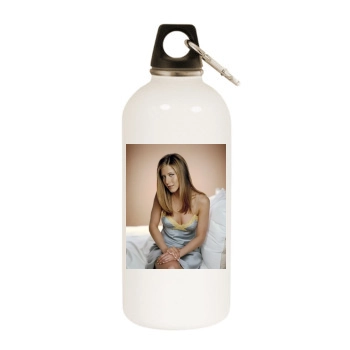 Jennifer Aniston White Water Bottle With Carabiner