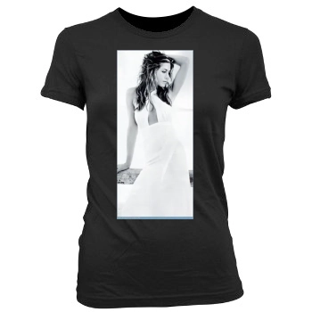 Jennifer Aniston Women's Junior Cut Crewneck T-Shirt