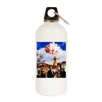 Jennifer Aniston White Water Bottle With Carabiner