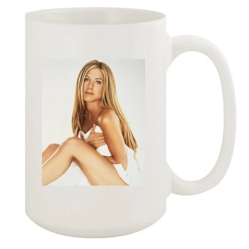 Jennifer Aniston 15oz White Mug